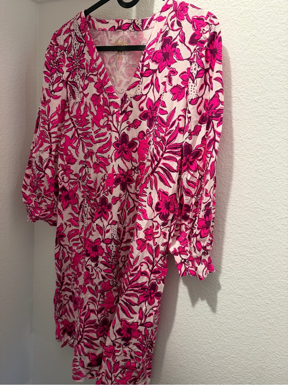 Lilly Pulitzer Pink Floral Cass Dress